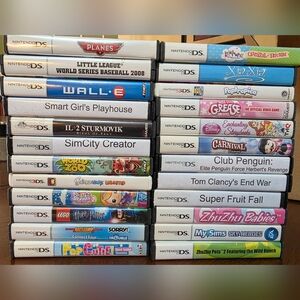 Lot Of 24 Nintendo DS Games
